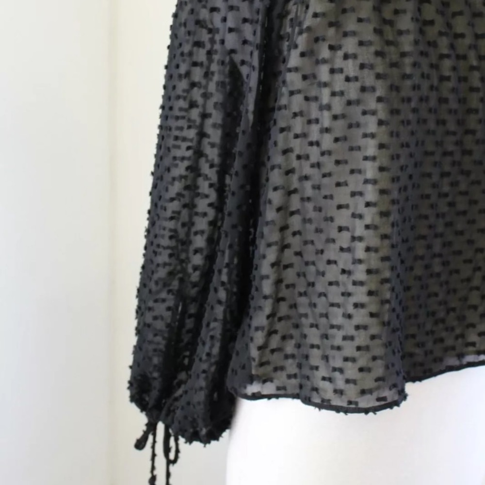 NWT Wildfox Mariette Miami Off Shoulder Dot Top - Picture 4 of 8